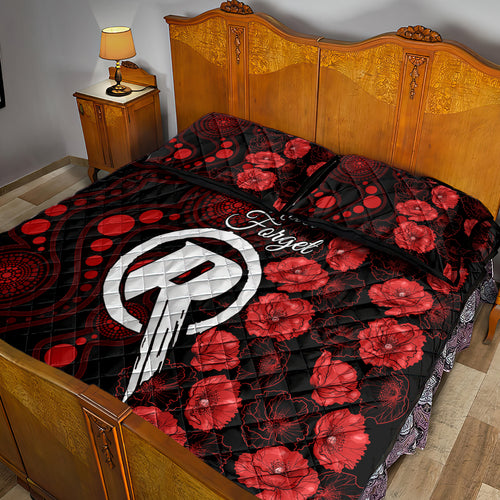 renegades-cricket-never-forget-custom-quilt-bed-set-anzac-day-with-poppy-aboriginal