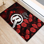 renegades-cricket-never-forget-custom-rubber-doormat-anzac-day-with-poppy-aboriginal