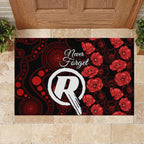 renegades-cricket-never-forget-custom-rubber-doormat-anzac-day-with-poppy-aboriginal