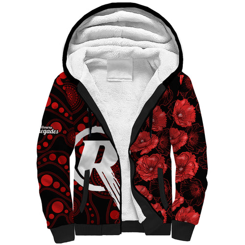 renegades-cricket-never-forget-custom-sherpa-hoodie-anzac-day-with-poppy-aboriginal