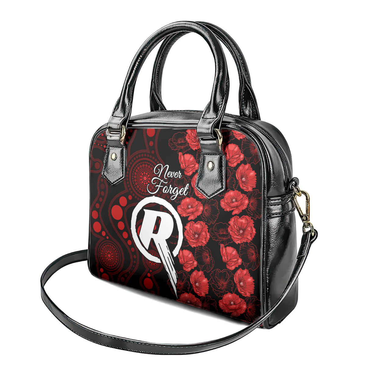 renegades-cricket-never-forget-custom-shoulder-handbag-anzac-day-with-poppy-aboriginal