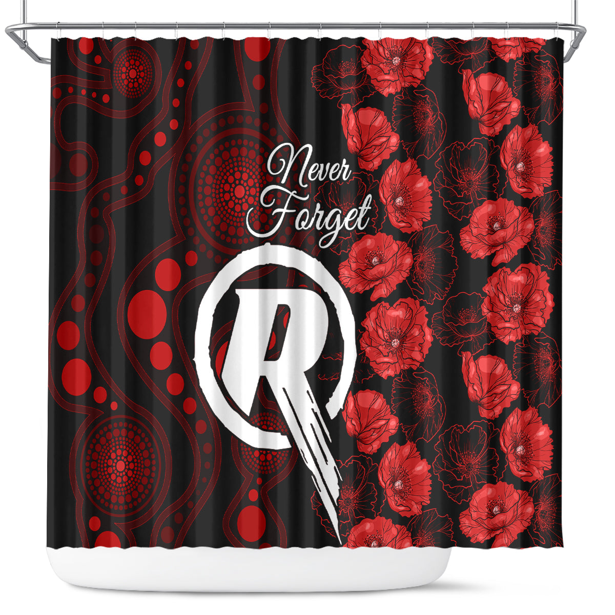 renegades-cricket-never-forget-custom-shower-curtain-anzac-day-with-poppy-aboriginal