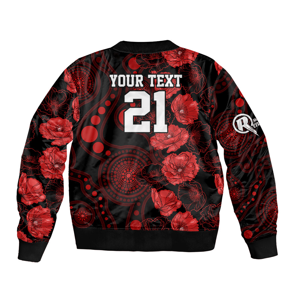 renegades-cricket-never-forget-custom-sleeve-zip-bomber-jacket-anzac-day-with-poppy-aboriginal