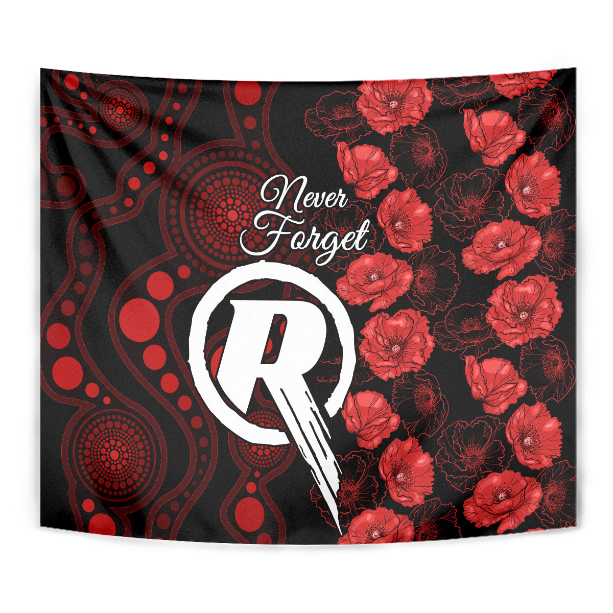 renegades-cricket-never-forget-custom-tapestry-anzac-day-with-poppy-aboriginal