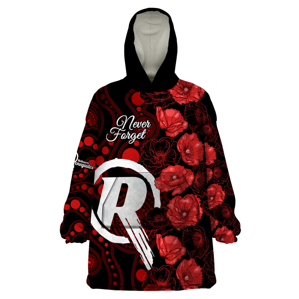 renegades-cricket-never-forget-custom-wearable-blanket-hoodie-anzac-day-with-poppy-aboriginal
