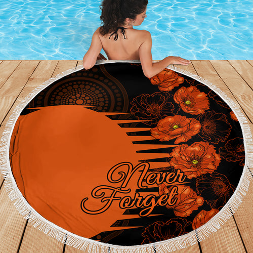 scorchers-cricket-never-forget-custom-beach-blanket-anzac-day-with-poppy-aboriginal