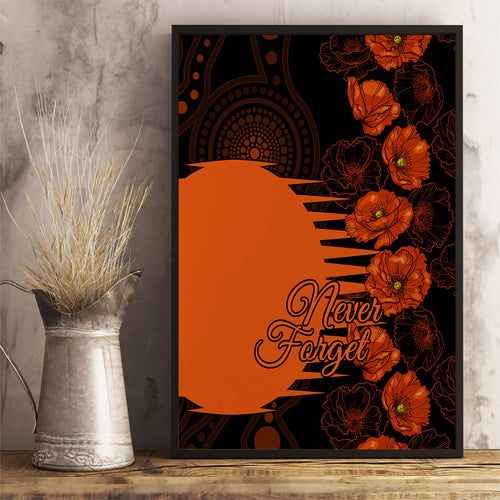 scorchers-cricket-never-forget-custom-canvas-wall-art-anzac-day-with-poppy-aboriginal
