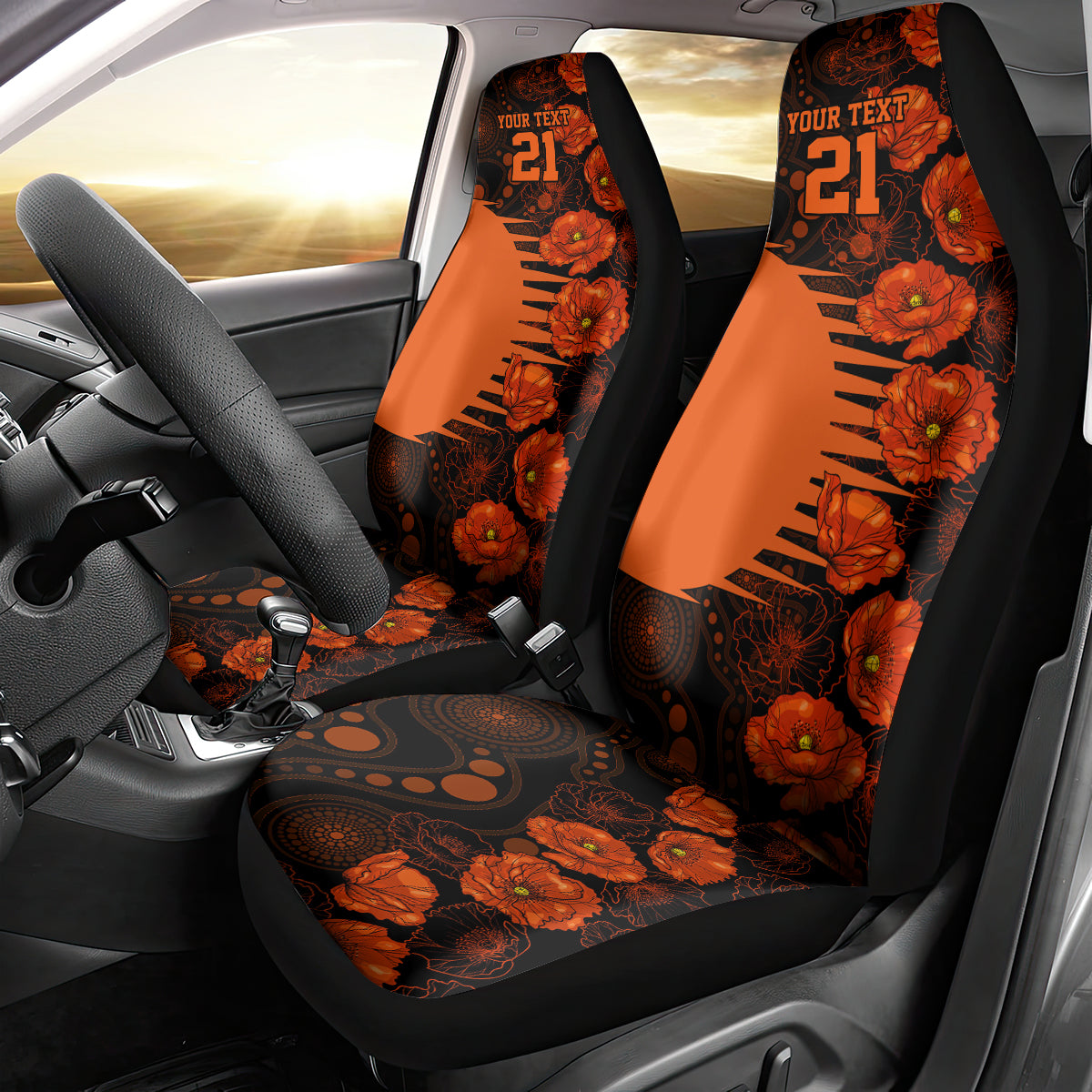 scorchers-cricket-never-forget-custom-car-seat-cover-anzac-day-with-poppy-aboriginal