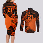 scorchers-cricket-never-forget-custom-couples-matching-long-sleeve-bodycon-dress-and-long-sleeve-button-shirt-anzac-day-with-poppy-aboriginal