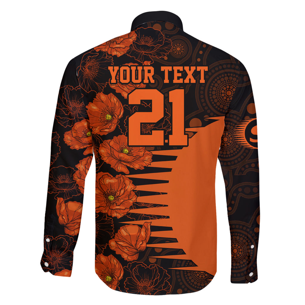 scorchers-cricket-never-forget-custom-family-matching-long-sleeve-bodycon-dress-and-hawaiian-shirt-anzac-day-with-poppy-aboriginal
