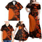 scorchers-cricket-never-forget-custom-family-matching-off-shoulder-maxi-dress-and-hawaiian-shirt-anzac-day-with-poppy-aboriginal