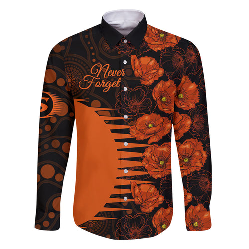 scorchers-cricket-never-forget-custom-family-matching-tank-maxi-dress-and-hawaiian-shirt-anzac-day-with-poppy-aboriginal