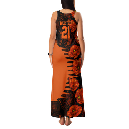 scorchers-cricket-never-forget-custom-family-matching-tank-maxi-dress-and-hawaiian-shirt-anzac-day-with-poppy-aboriginal