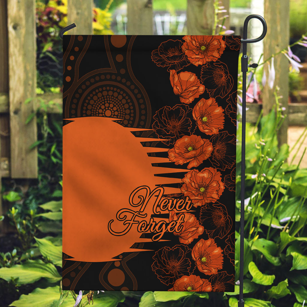 scorchers-cricket-never-forget-custom-garden-flag-anzac-day-with-poppy-aboriginal
