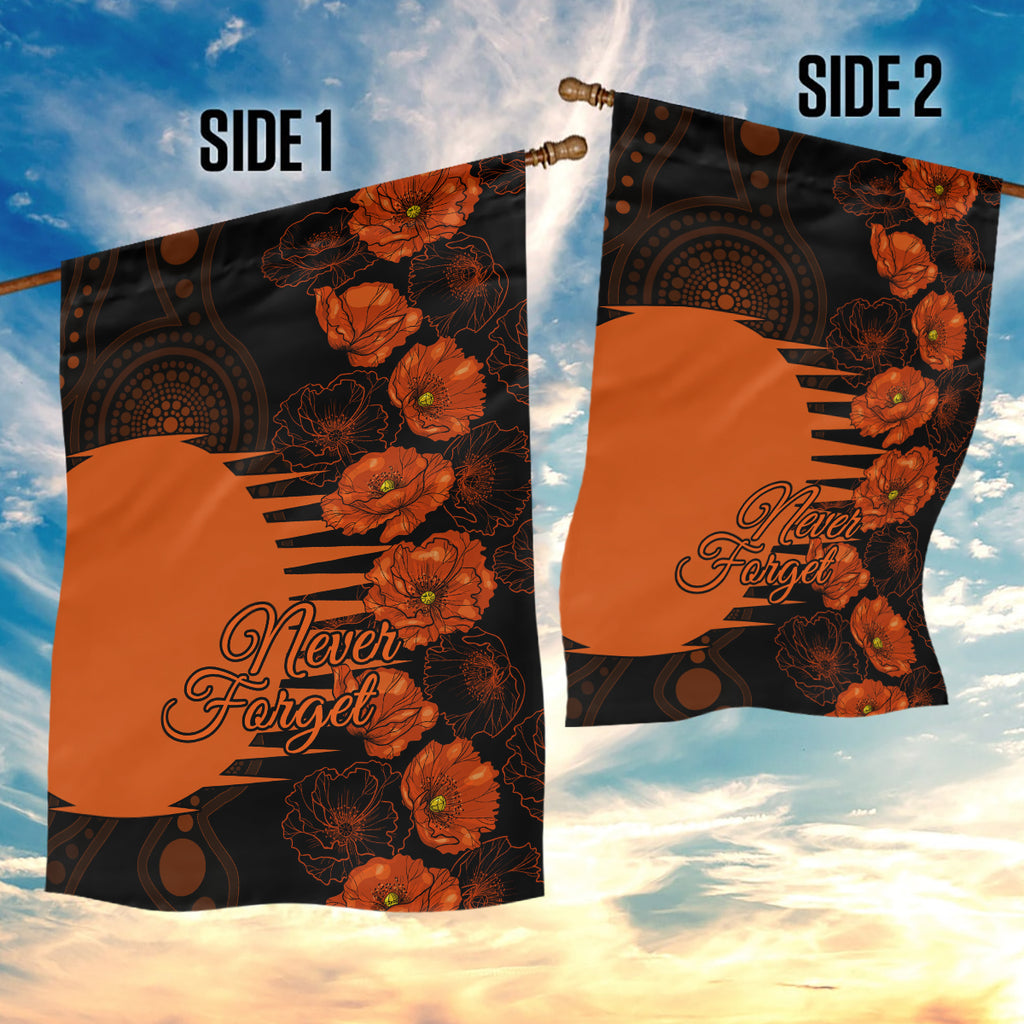 scorchers-cricket-never-forget-custom-garden-flag-anzac-day-with-poppy-aboriginal