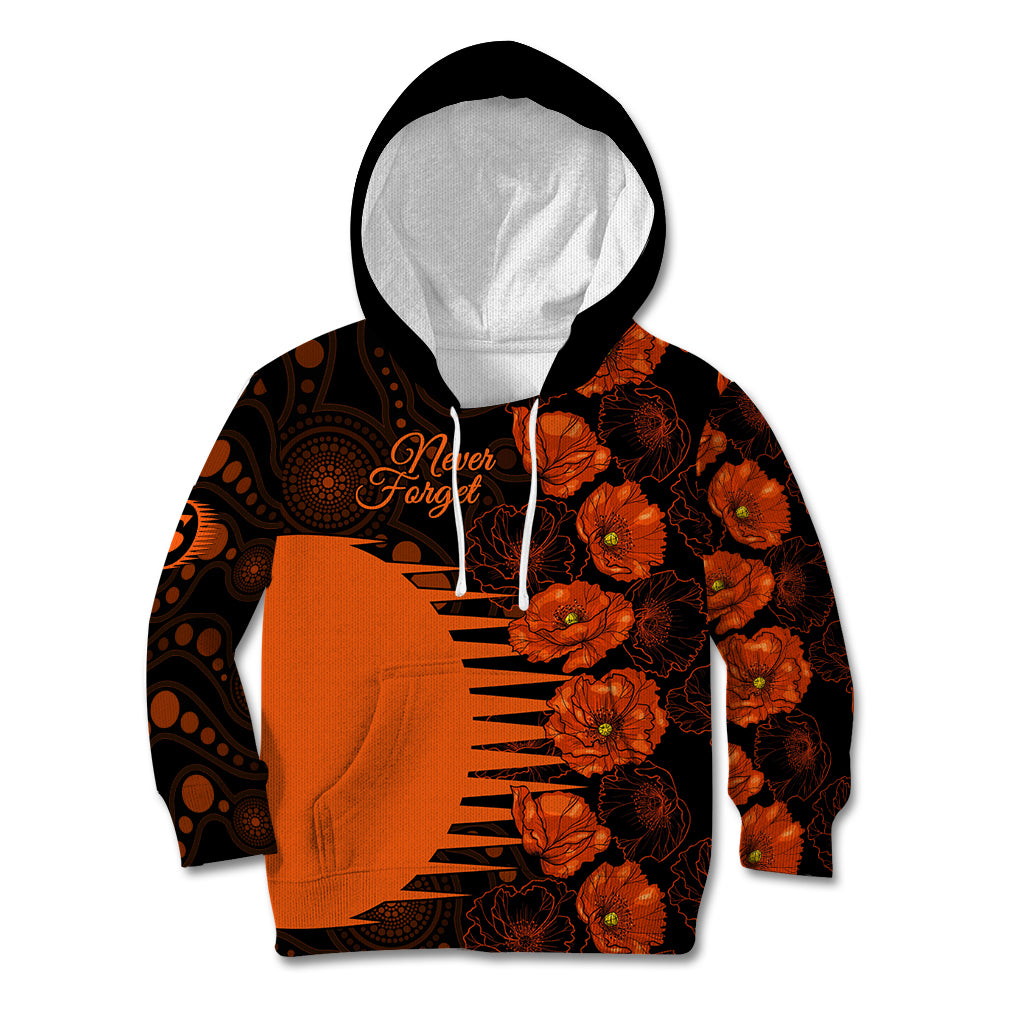 scorchers-cricket-never-forget-custom-kid-hoodie-anzac-day-with-poppy-aboriginal