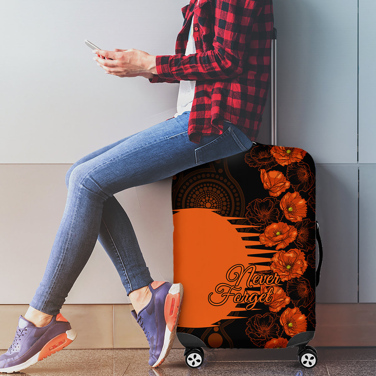 scorchers-cricket-never-forget-custom-luggage-cover-anzac-day-with-poppy-aboriginal