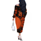 scorchers-cricket-never-forget-custom-off-the-shoulder-long-sleeve-dress-anzac-day-with-poppy-aboriginal