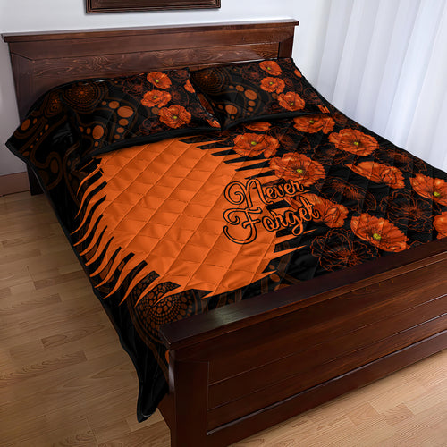 scorchers-cricket-never-forget-custom-quilt-bed-set-anzac-day-with-poppy-aboriginal