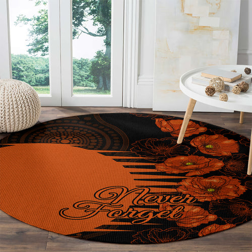 scorchers-cricket-never-forget-custom-round-carpet-anzac-day-with-poppy-aboriginal