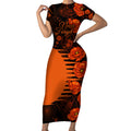 scorchers-cricket-never-forget-custom-short-sleeve-bodycon-dress-anzac-day-with-poppy-aboriginal