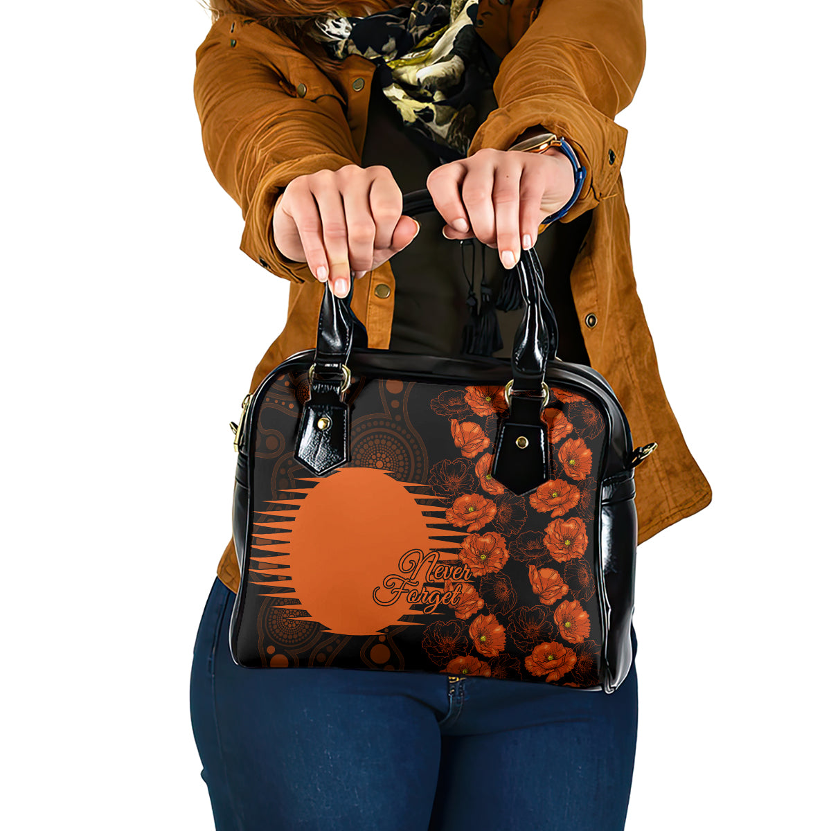 scorchers-cricket-never-forget-custom-shoulder-handbag-anzac-day-with-poppy-aboriginal