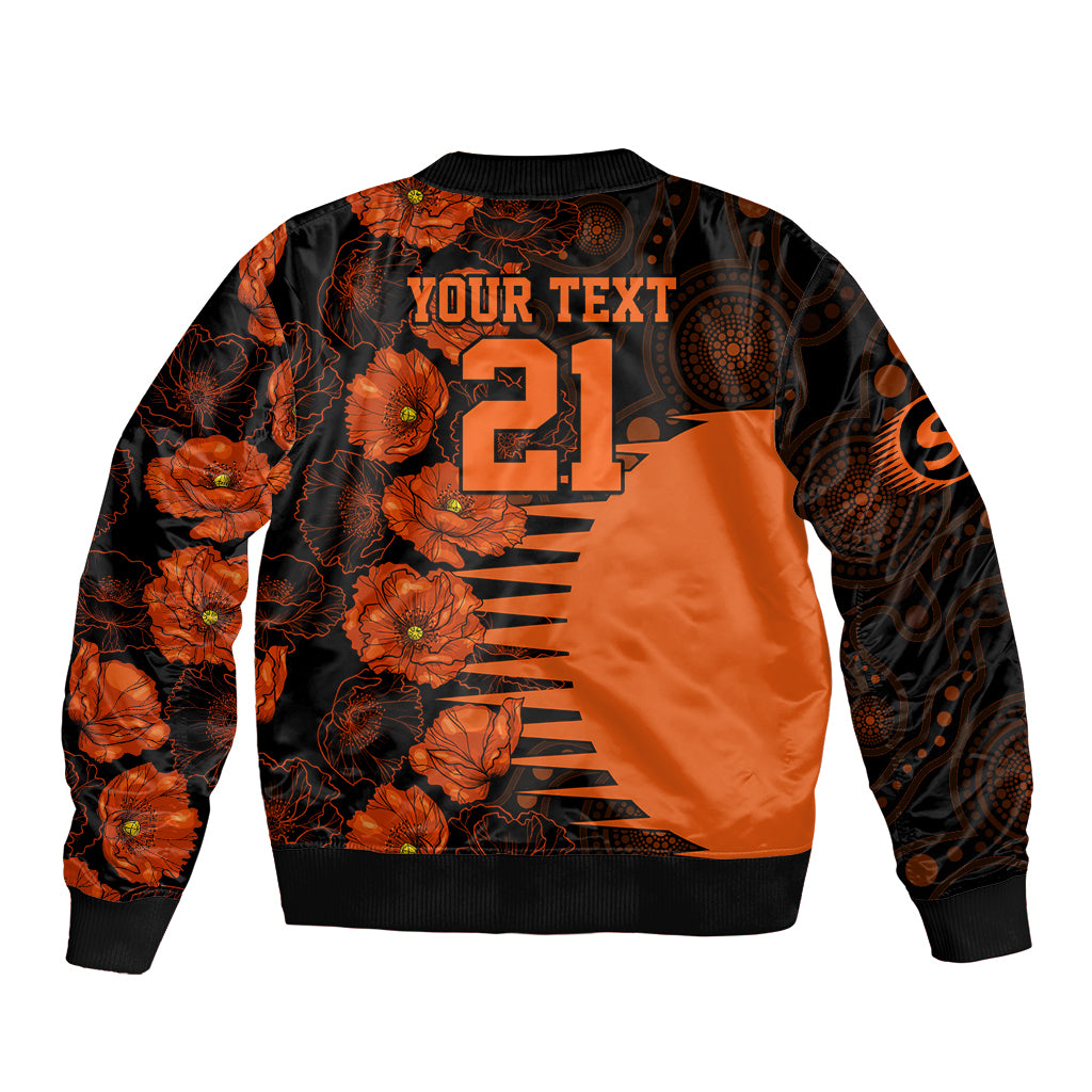 scorchers-cricket-never-forget-custom-sleeve-zip-bomber-jacket-anzac-day-with-poppy-aboriginal