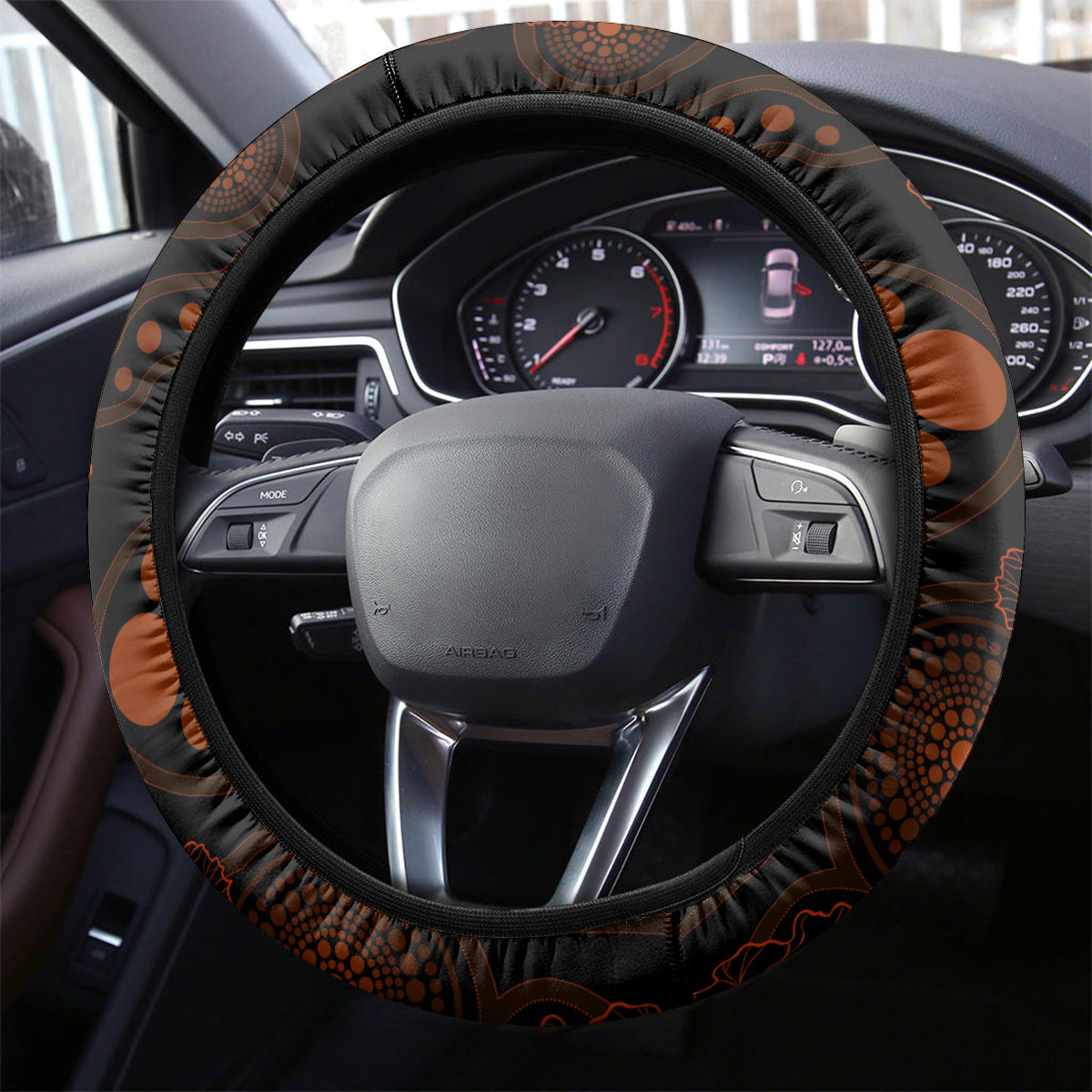 scorchers-cricket-never-forget-custom-steering-wheel-cover-anzac-day-with-poppy-aboriginal