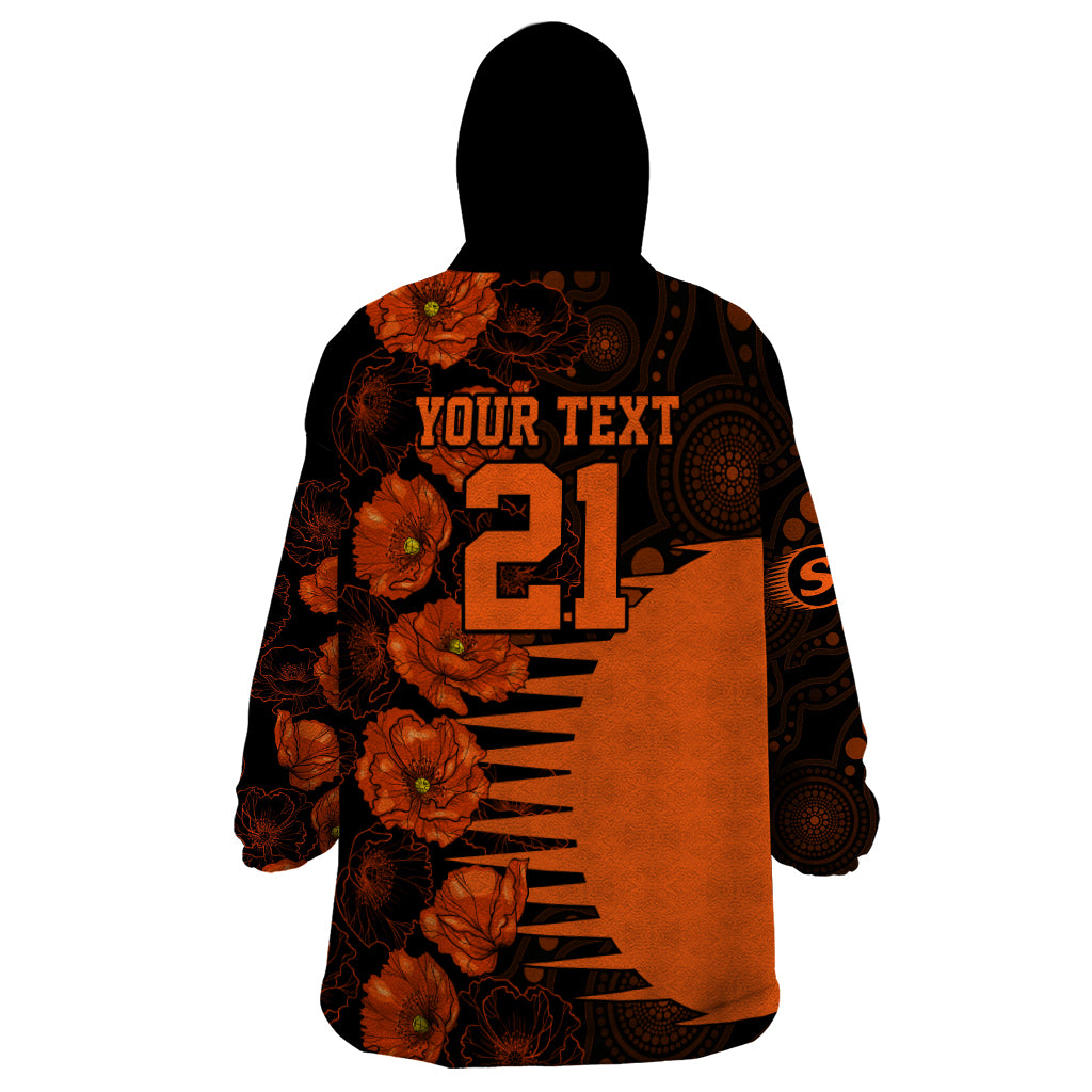scorchers-cricket-never-forget-custom-wearable-blanket-hoodie-anzac-day-with-poppy-aboriginal