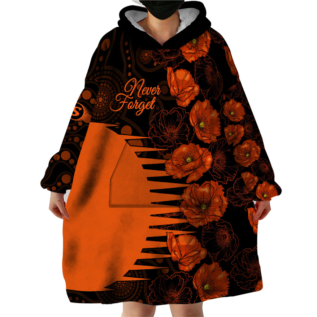 scorchers-cricket-never-forget-custom-wearable-blanket-hoodie-anzac-day-with-poppy-aboriginal