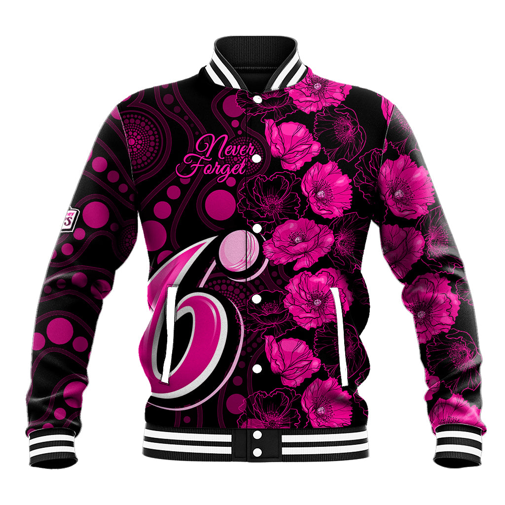 sixers-cricket-never-forget-custom-baseball-jacket-anzac-day-with-poppy-aboriginal