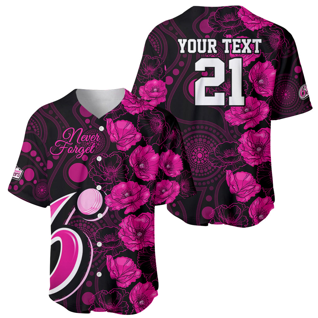 sixers-cricket-never-forget-custom-baseball-jersey-anzac-day-with-poppy-aboriginal