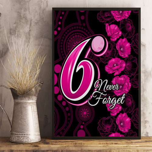 sixers-cricket-never-forget-custom-canvas-wall-art-anzac-day-with-poppy-aboriginal