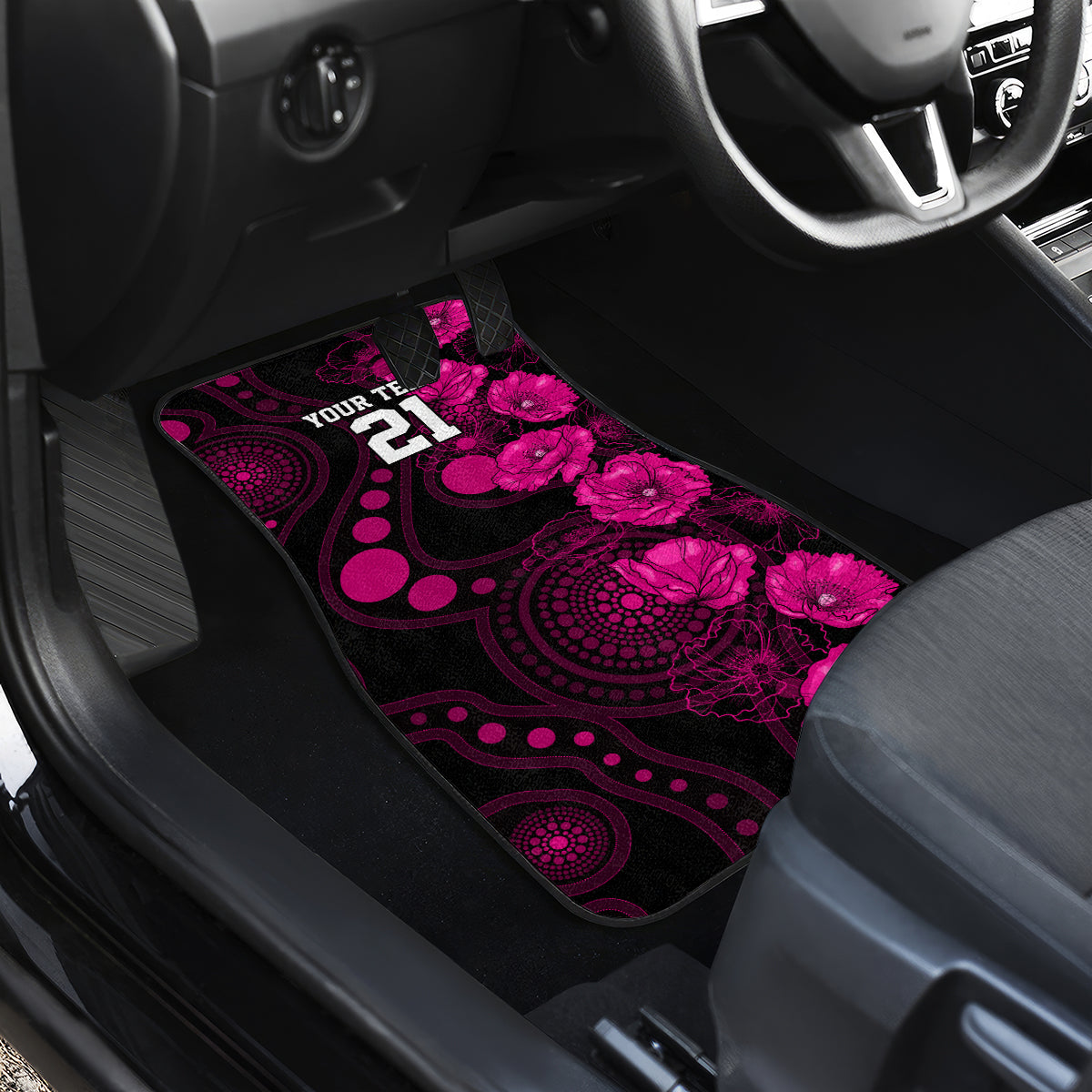 sixers-cricket-never-forget-custom-car-mats-anzac-day-with-poppy-aboriginal