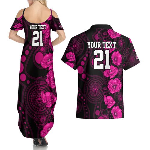 sixers-cricket-never-forget-custom-couples-matching-summer-maxi-dress-and-hawaiian-shirt-anzac-day-with-poppy-aboriginal