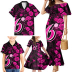 sixers-cricket-never-forget-custom-family-matching-mermaid-dress-and-hawaiian-shirt-anzac-day-with-poppy-aboriginal