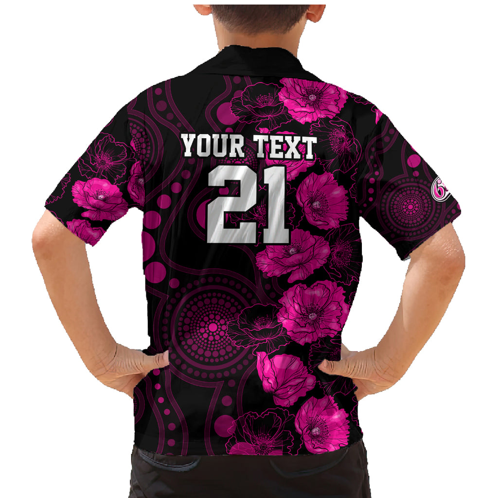 sixers-cricket-never-forget-custom-family-matching-mermaid-dress-and-hawaiian-shirt-anzac-day-with-poppy-aboriginal