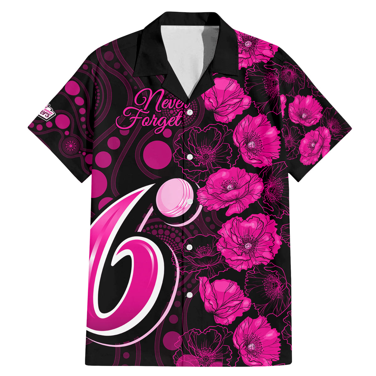sixers-cricket-never-forget-custom-family-matching-mermaid-dress-and-hawaiian-shirt-anzac-day-with-poppy-aboriginal