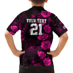 sixers-cricket-never-forget-custom-family-matching-off-shoulder-short-dress-and-hawaiian-shirt-anzac-day-with-poppy-aboriginal