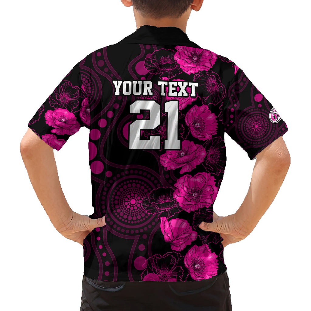 sixers-cricket-never-forget-custom-family-matching-puletasi-dress-and-hawaiian-shirt-anzac-day-with-poppy-aboriginal