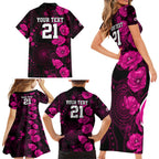 sixers-cricket-never-forget-custom-family-matching-short-sleeve-bodycon-dress-and-hawaiian-shirt-anzac-day-with-poppy-aboriginal
