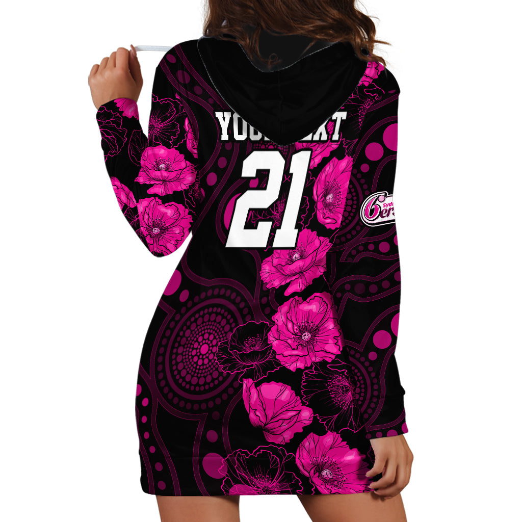 sixers-cricket-never-forget-custom-hoodie-dress-anzac-day-with-poppy-aboriginal