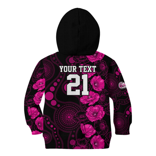 sixers-cricket-never-forget-custom-kid-hoodie-anzac-day-with-poppy-aboriginal