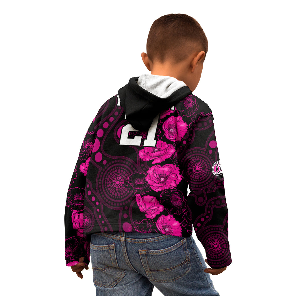 sixers-cricket-never-forget-custom-kid-hoodie-anzac-day-with-poppy-aboriginal