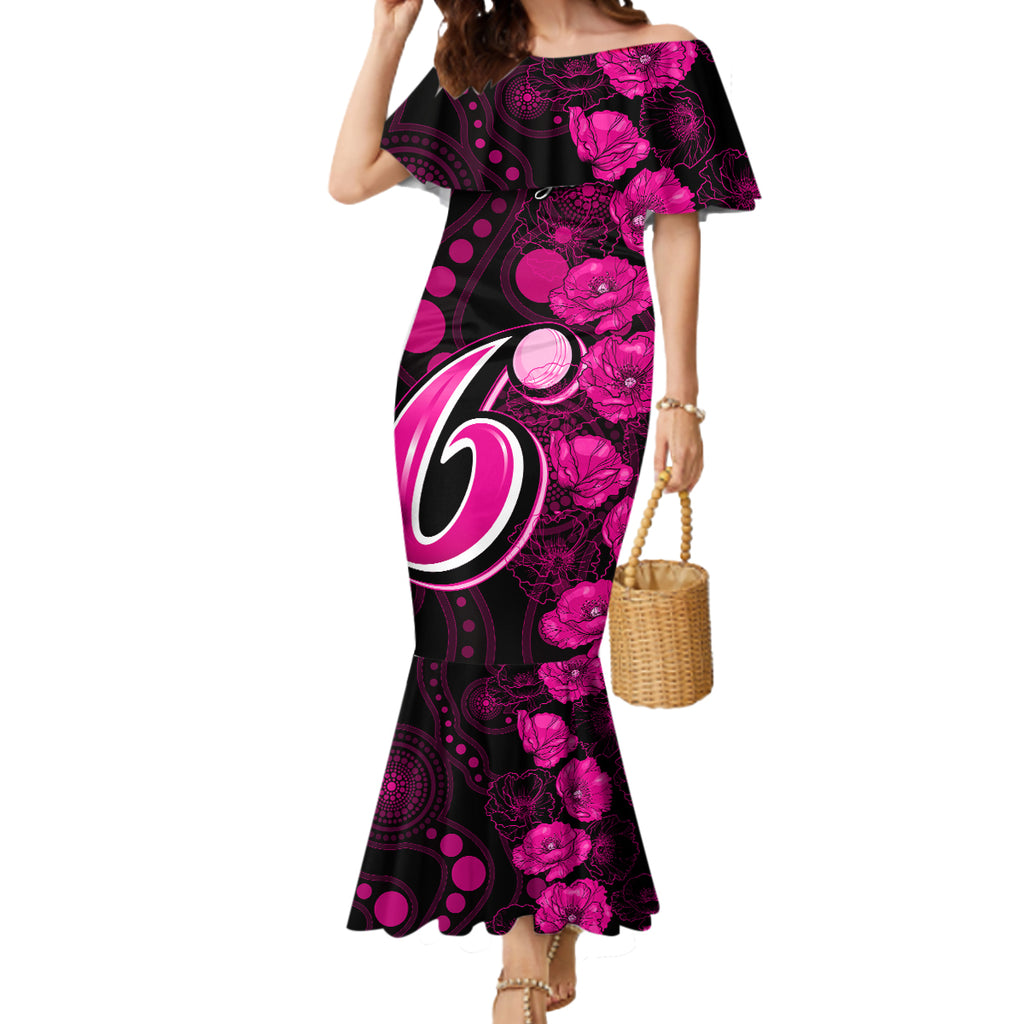 sixers-cricket-never-forget-custom-mermaid-dress-anzac-day-with-poppy-aboriginal