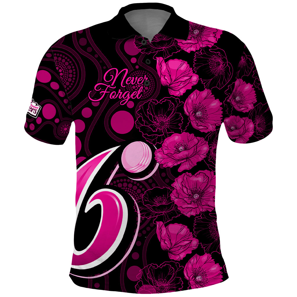 sixers-cricket-never-forget-custom-polo-shirt-anzac-day-with-poppy-aboriginal