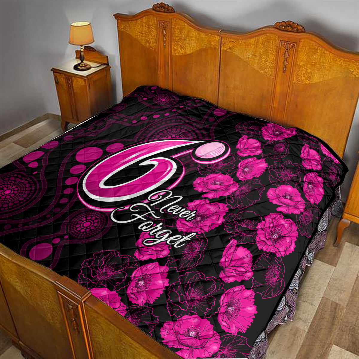 sixers-cricket-never-forget-custom-quilt-anzac-day-with-poppy-aboriginal