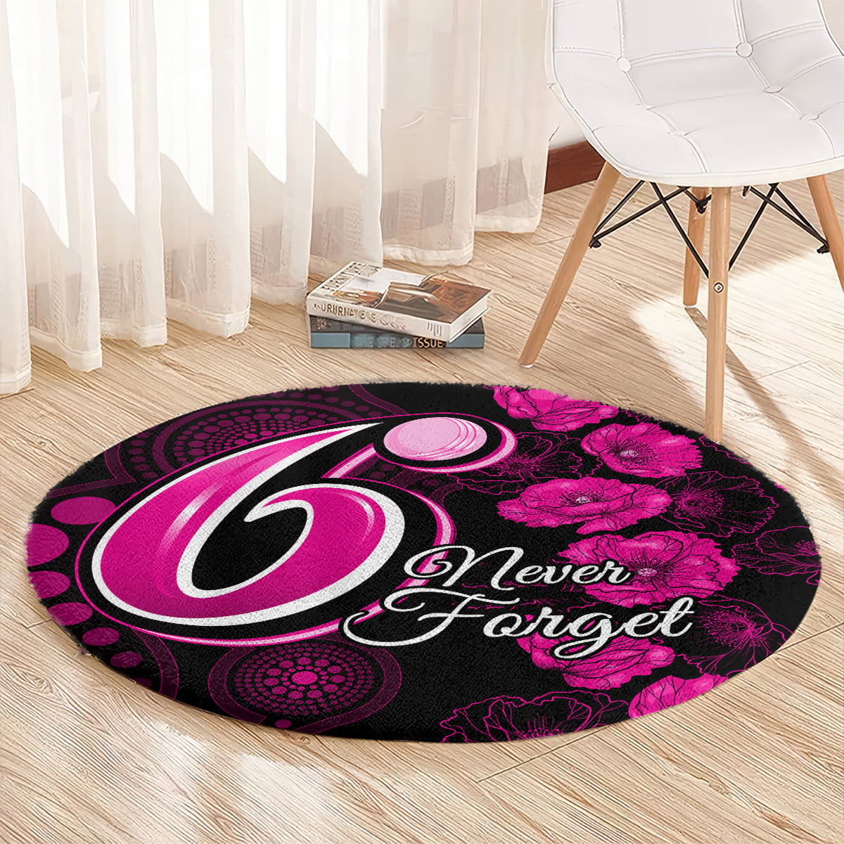 sixers-cricket-never-forget-custom-round-carpet-anzac-day-with-poppy-aboriginal
