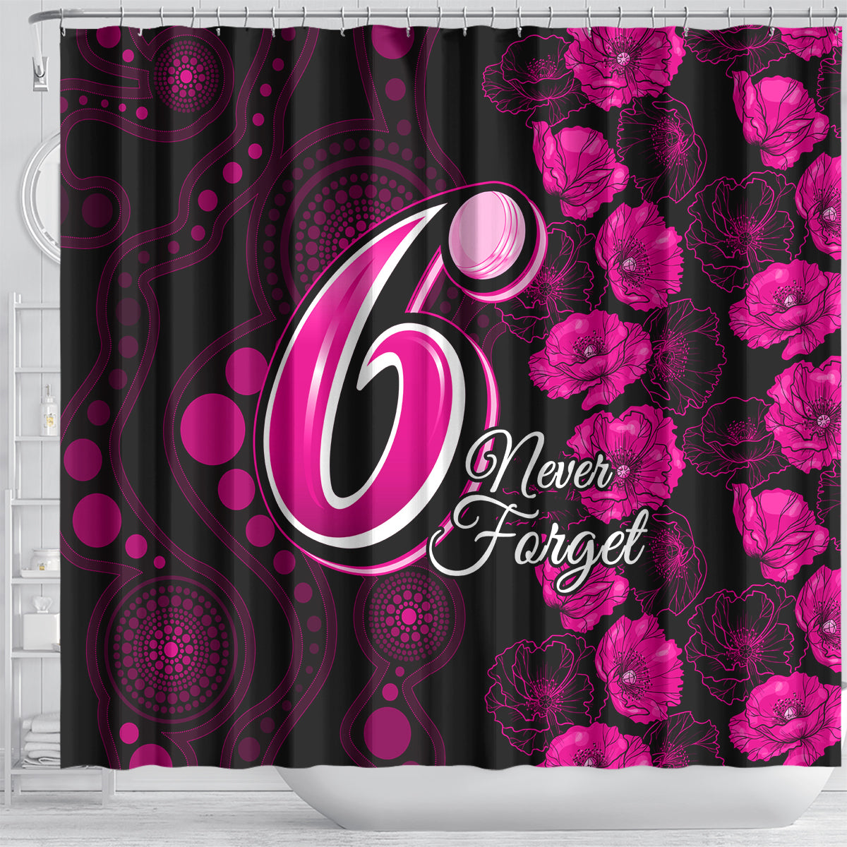 sixers-cricket-never-forget-custom-shower-curtain-anzac-day-with-poppy-aboriginal