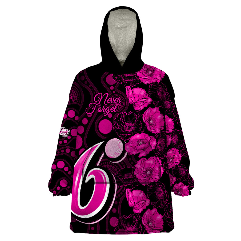 sixers-cricket-never-forget-custom-wearable-blanket-hoodie-anzac-day-with-poppy-aboriginal